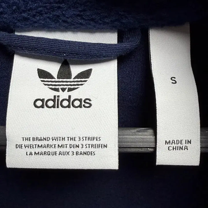 [BUNJANG] Adidas Navy 3-Stripes Velour Fleece Track Top BB TT S / 아디다스 네이비 삼선 벨루어 후리스 플리스 트랙탑 BB TT S