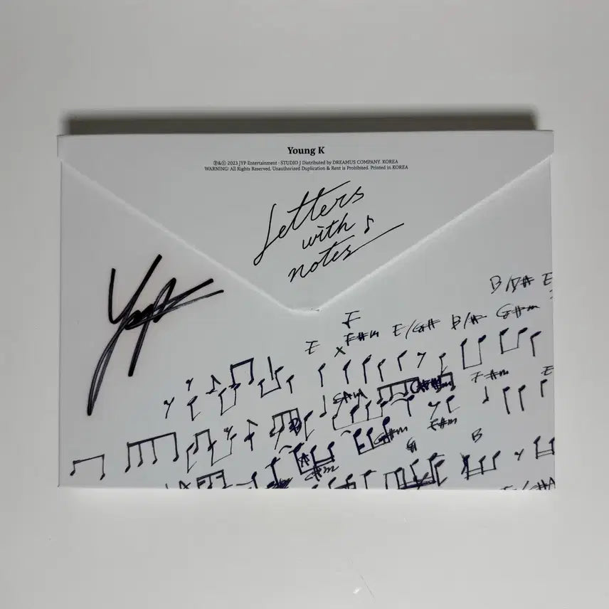 [BUNJANG] DAY6 Young K Right Through Me Signed Album / 데이식스 영케이 레윗노 싸인앨범