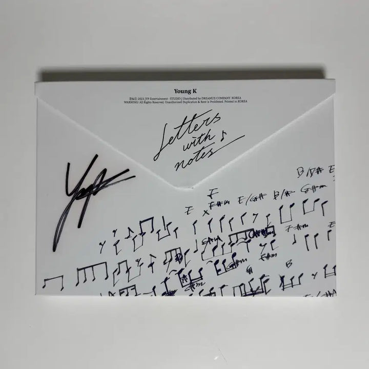 [BUNJANG] DAY6 Young K Right Through Me Signed Album / 데이식스 영케이 레윗노 싸인앨범