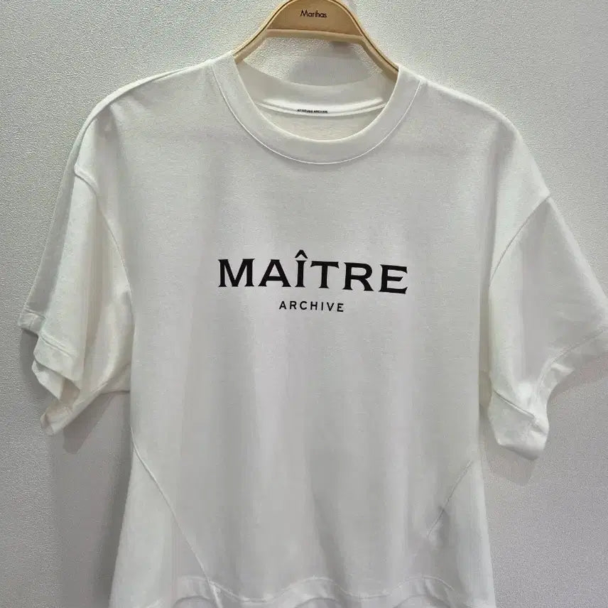 [BUNJANG] System White Short-Sleeve T-Shirt / 시스템 화이트 반팔 티셔츠