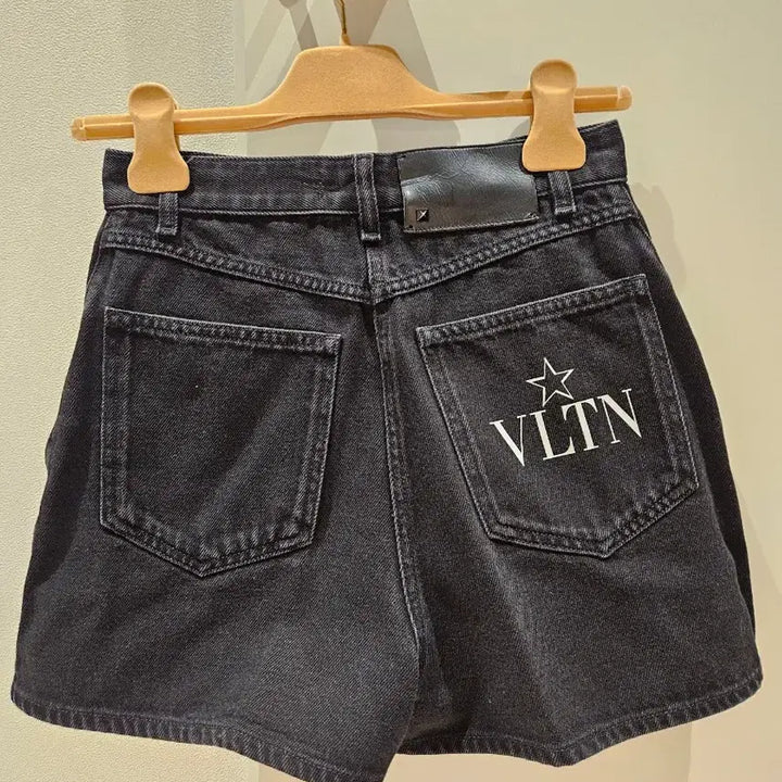 [BUNJANG] Valentino Black Denim Shorts / 발렌티노 블랙 데님 반바지