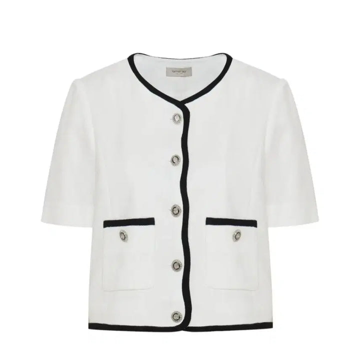 [BUNJANG] Kenneth Lady Wave Combi Jacket / 24년도 케네스레이디 웨이브 콤비 자켓