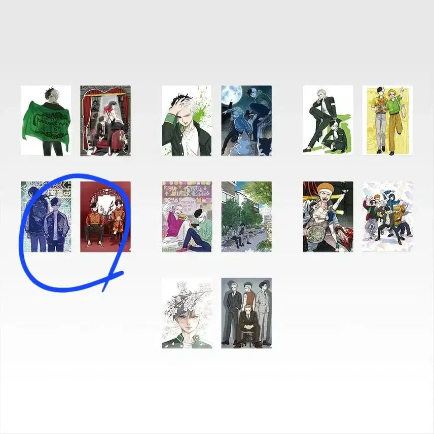 [SOLD OUT] 윈브레 5주년 원화 이치방쿠지 사쿠라 스오 피규어 아크릴 클리어파일 일괄