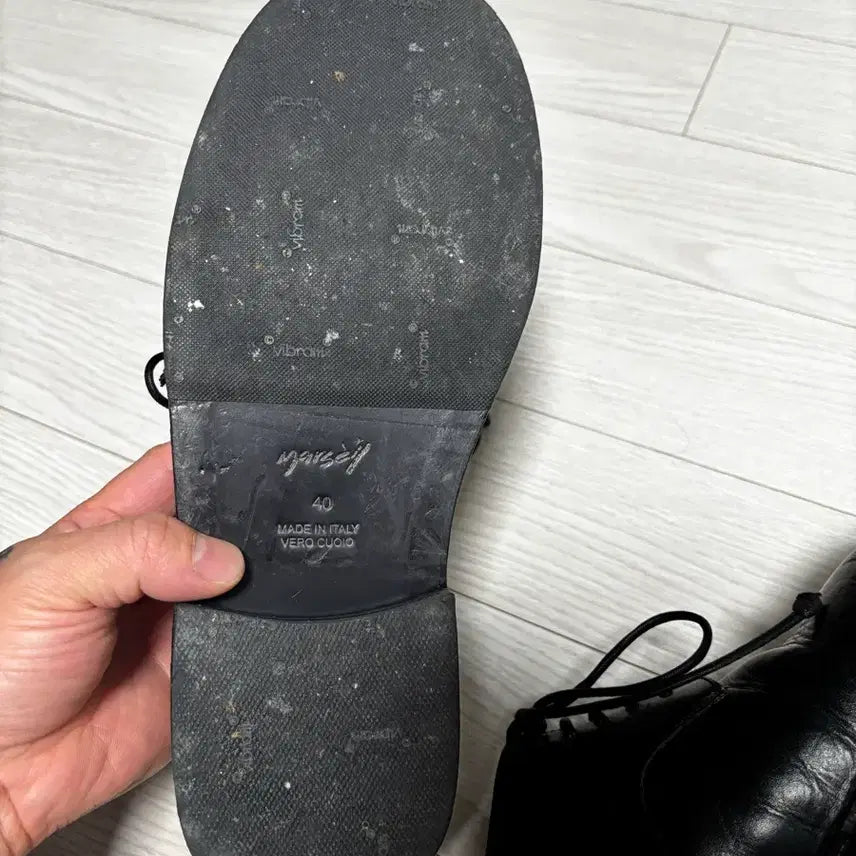 [BUNJANG] Marcelo Nasello Size 40 Reinforced Soles Shoes / 마르셀 나셀로 40사이즈 밑창보강(비브람)
