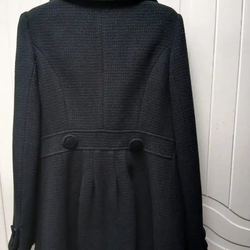 [BUNJANG] SOUP Black Half Coat (Size 55) / SOUP 블랙 여성 하프코트 55