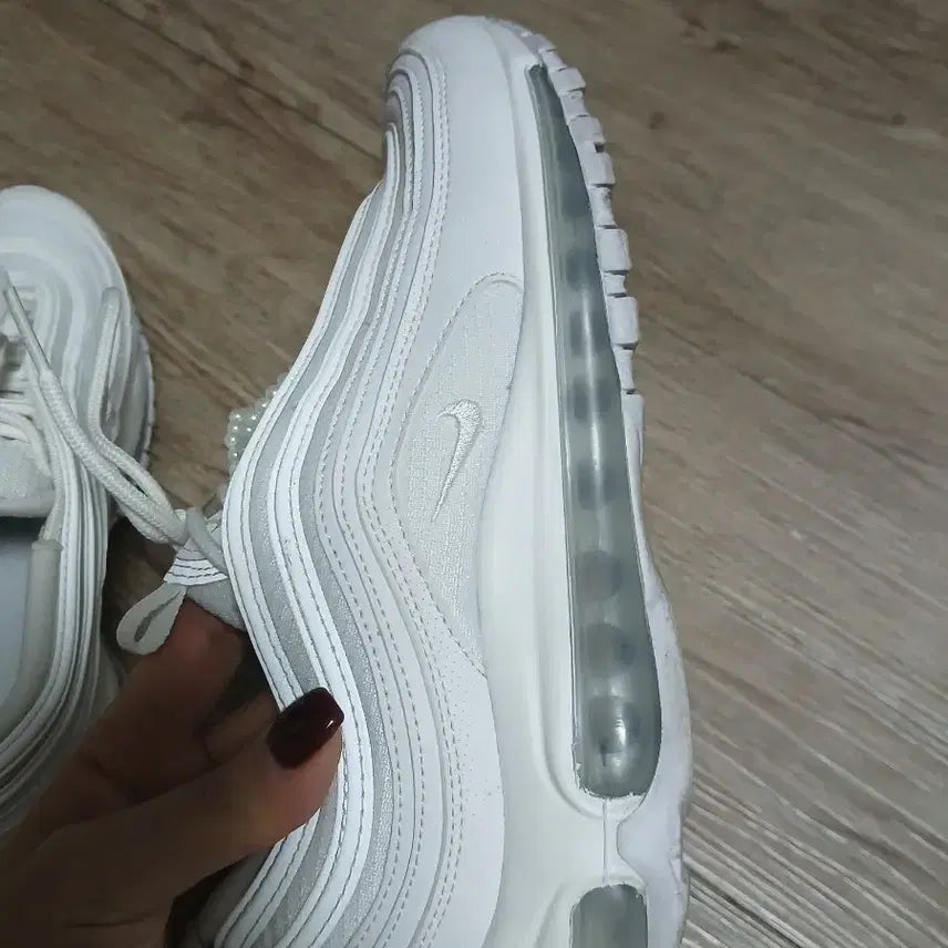[BUNJANG] Nike Air Max White Sneakers / 나이키- 에어맥스 245