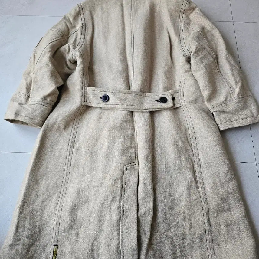 [BUNJANG] Giorgio Armani Jeans Beige Wool Blend Coat / 아르마니진스 베이지 코트 50 (US 34)