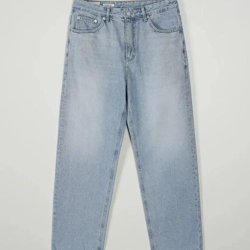 [BUNJANG] In The Raw 5PK Wide Tapered Denim Bleach Jeans / 인더로우 5PK 와이드 테이퍼드 데님 블리치