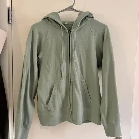 [SOLD OUT] 유니클로 민트색 후드집업