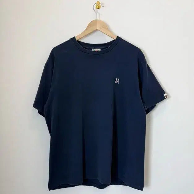 [SOLD OUT] 베이프 샤크 반팔 네이비