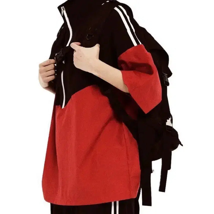 [SOLD OUT] 가비지타임 원중고 슈팅져지 반팔 S 전영중 자켓