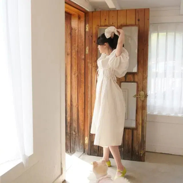 [BUNJANG] Portrait Seoul O-Wool Long Dress / 포트레이트 서울 오월원피스
