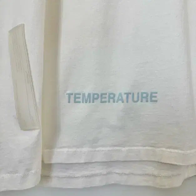 [SOLD OUT] 오프화이트 파이어테이프 반팔 화이트