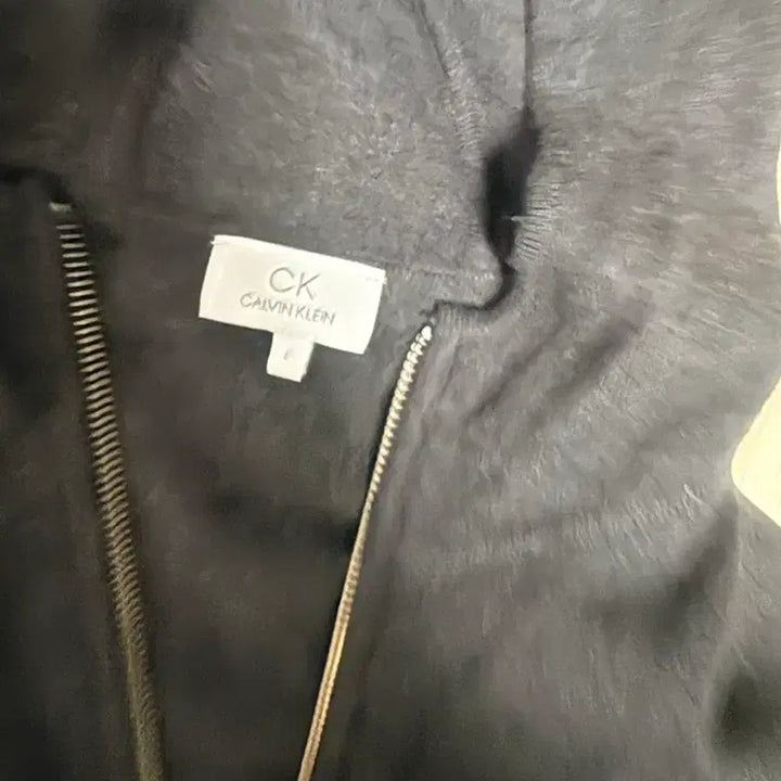 [BUNJANG] Calvin Klein Knit Zip-Up Hoodie / CK 캘빈클라인 니트집업 후드