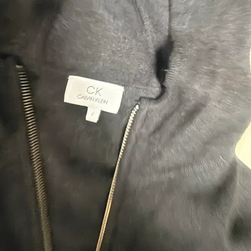 [BUNJANG] Calvin Klein Knit Zip-Up Hoodie / CK 캘빈클라인 니트집업 후드