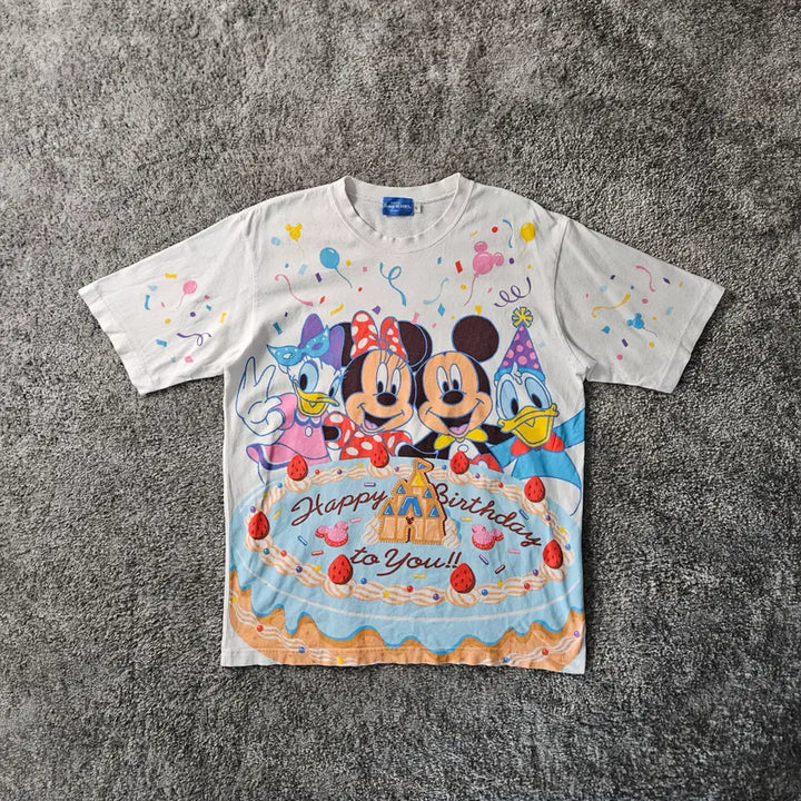 [BUNJANG] Disney Mickey Mouse Short Sleeve T-shirt / [무료배송] DISNEY 반팔 티셔츠