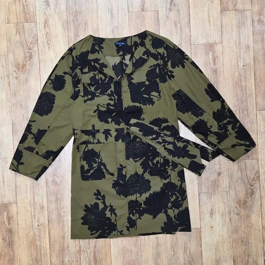 [SOLD OUT] 쉐르(Soeur) 말차 플로럴 원피스 55-66