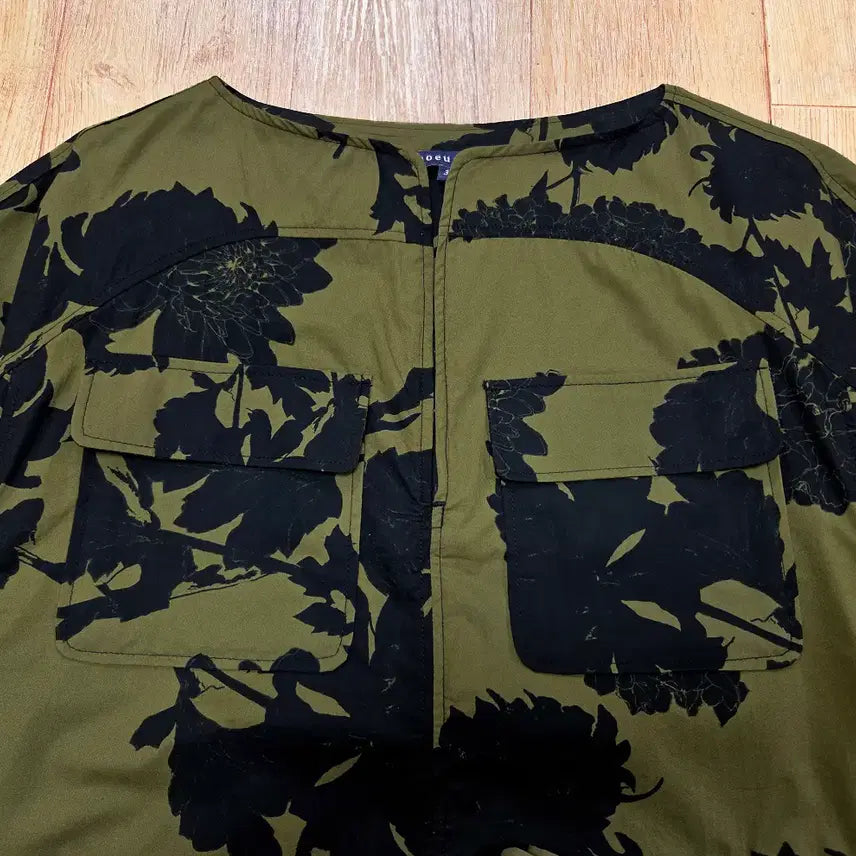 [SOLD OUT] 쉐르(Soeur) 말차 플로럴 원피스 55-66