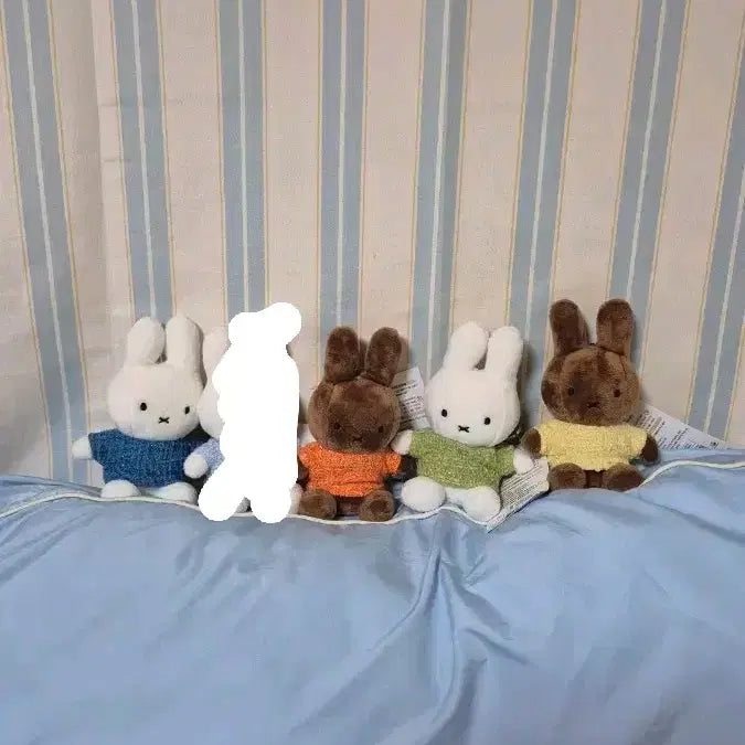 [BUNJANG] Miffy Melanie Tweed Keyring / 트위드입은 멜라니 미피 키링 새상품