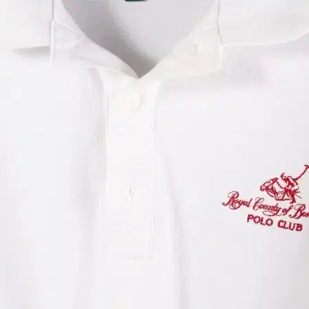 [BUNJANG] [2XL] 폴로클럽 흰색 반팔 카라티 / [2XL] 폴로클럽 흰색 반팔 카라티