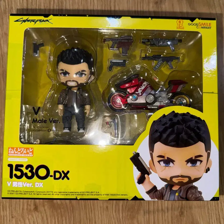 [BUNJANG] Cyberpunk 2077 V Dx Set Figure / 사이버펑크 2077 넨도로이드 사펑77 남성V Dx세트 1530-dx
