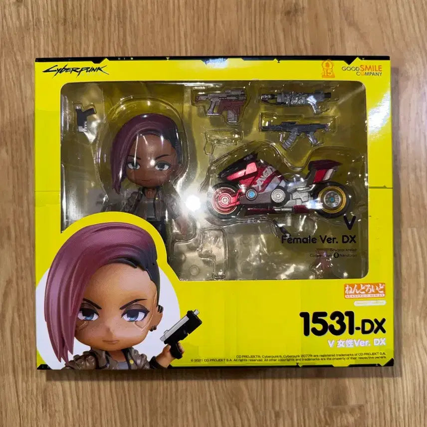 [BUNJANG] Cyberpunk 2077 V Nendoroid Figure / 사이버펑크 2077 넨도로이드 여성 브이 1531-dx
