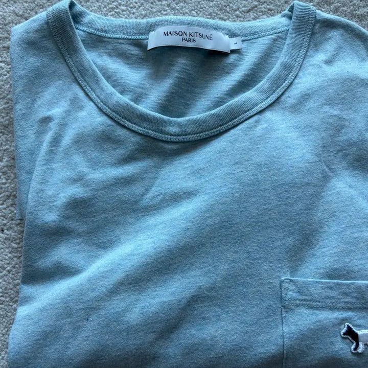 [SOLD OUT] 메종키츠네 포켓 반팔 L(정품)