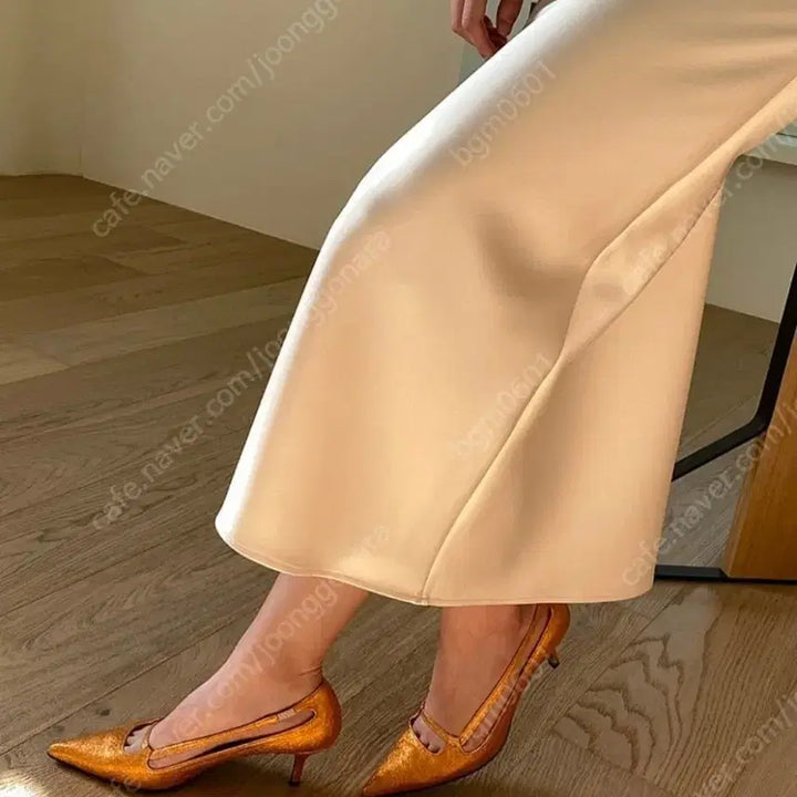 [BUNJANG] ORR Satin Skirt XS / 오르 ORR 새틴 스커트 XS