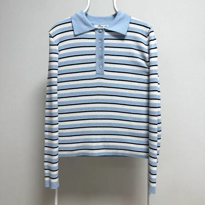 [SOLD OUT] 블루썬플라워 스트라이프 롱슬리브 긴팔 새상품 선착순 세일(가격내림)