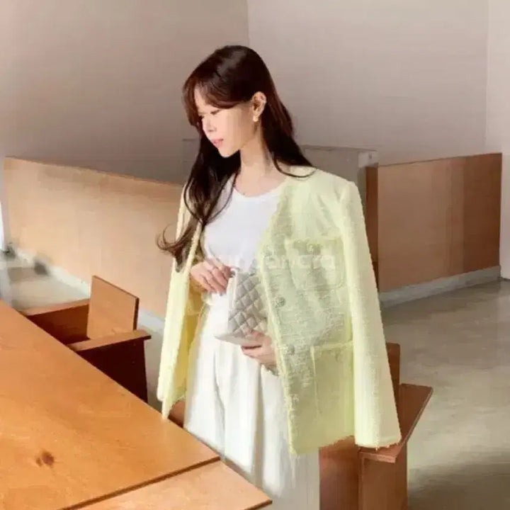 [SOLD OUT] 가격다운 바이씨니 제작 캔디트위드자켓 바이씨니 제작 트위드