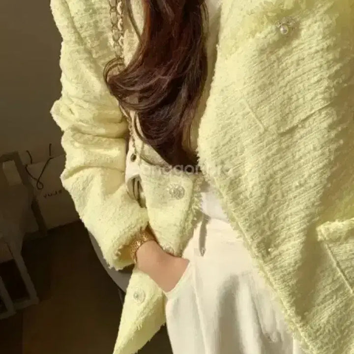 [SOLD OUT] 가격다운 바이씨니 제작 캔디트위드자켓 바이씨니 제작 트위드