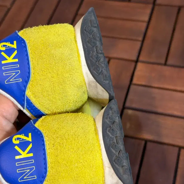 [BUNJANG] Nike Waffle Trainer 2 SD Yellow Sneakers / 나이키 와플 트레이너 2 SD 옐로우 260