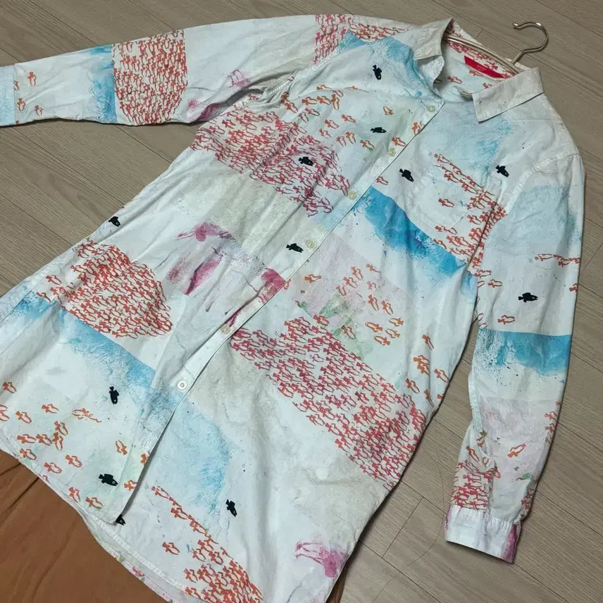 [SOLD OUT] 지구네 빈티지 지구샵 모리걸 코디 세트 후드집업 스커트 셔츠