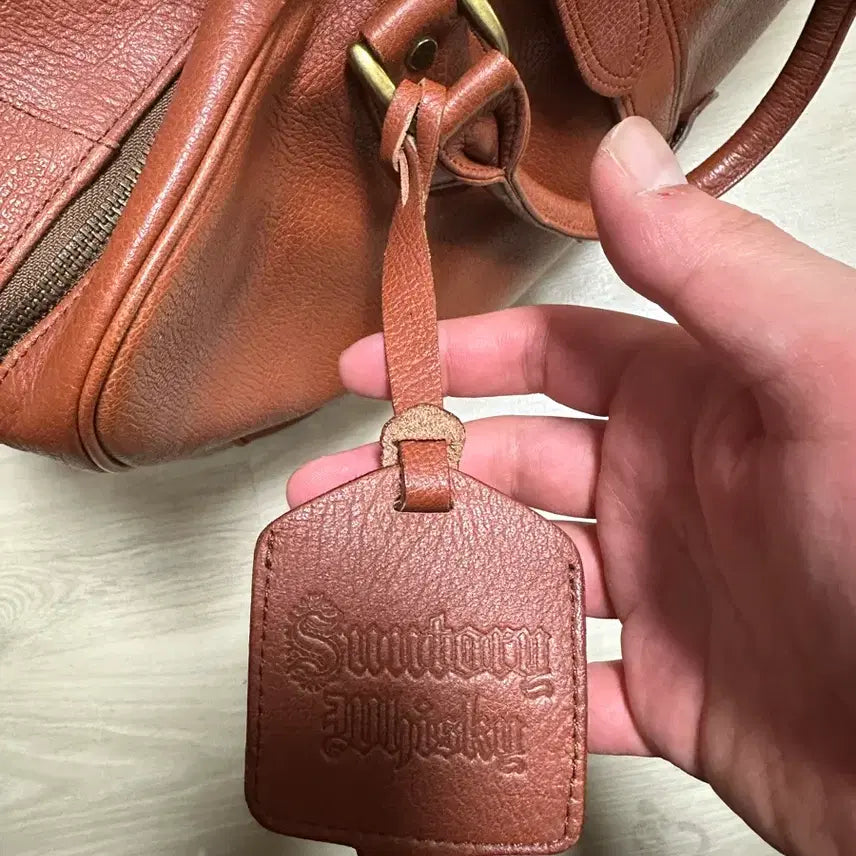 [BUNJANG] PORTER x Suntory Whisky Leather Garment Bag / Briefcase / PORTER x Suntory Whisky 레더 가먼트백 / 브리프케이스