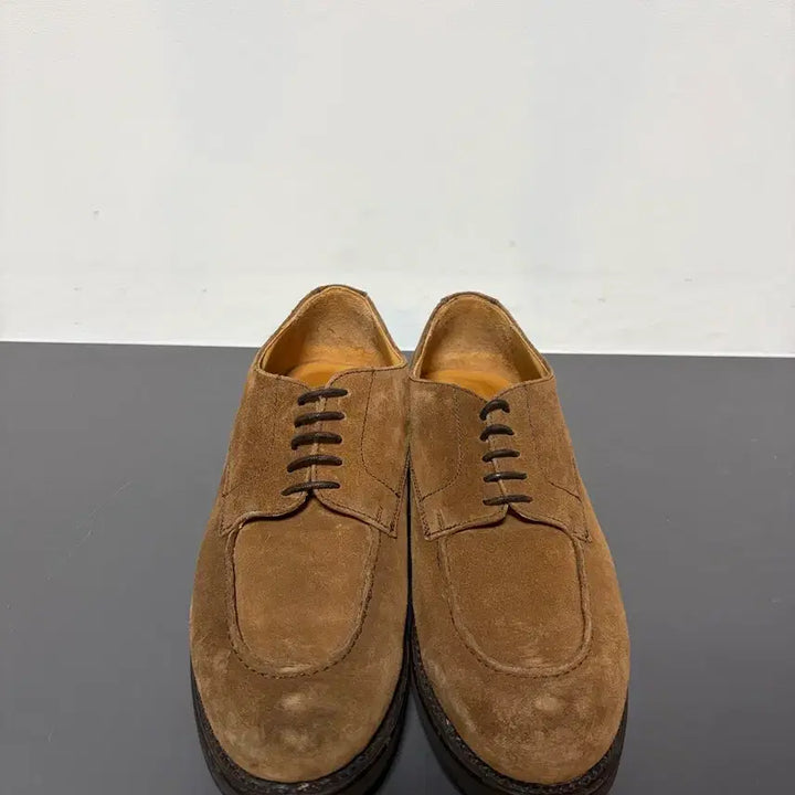 [BUNJANG] Berwick 1707 Brown Suede U-Tip Derby Shoes / 버윅 1707 브라운 스웨이드 U팁 더비 260 판매합니다