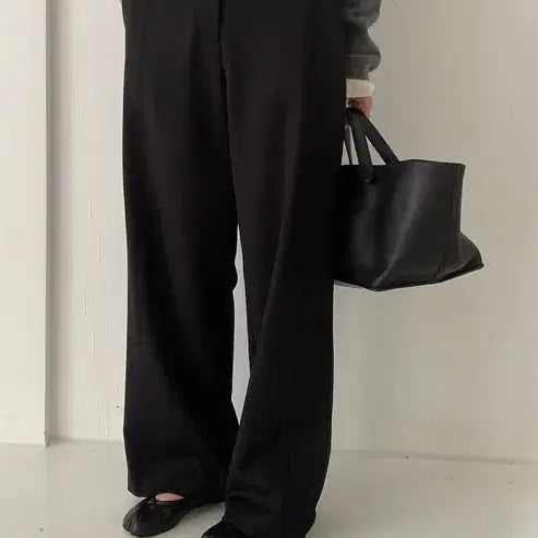 [BUNJANG] Kinda Beige Burtner Viscose Slacks (Long Version, L) / 킨다베이지 버트너 비조 슬랙스 (롱버전, L)