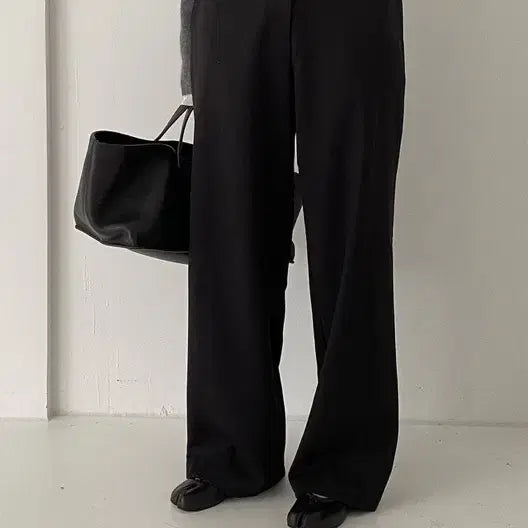 [BUNJANG] Kinda Beige Burtner Viscose Slacks (Long Version, L) / 킨다베이지 버트너 비조 슬랙스 (롱버전, L)