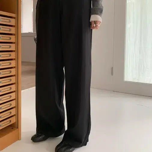 [BUNJANG] Kinda Beige Burtner Viscose Slacks (Long Version, L) / 킨다베이지 버트너 비조 슬랙스 (롱버전, L)