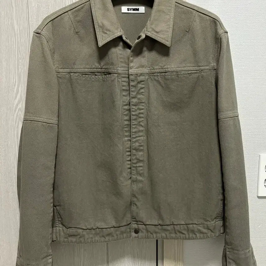 [BUNJANG] SYMM Work Jacket - Khaki / [2]SYMM 워크자켓 카키