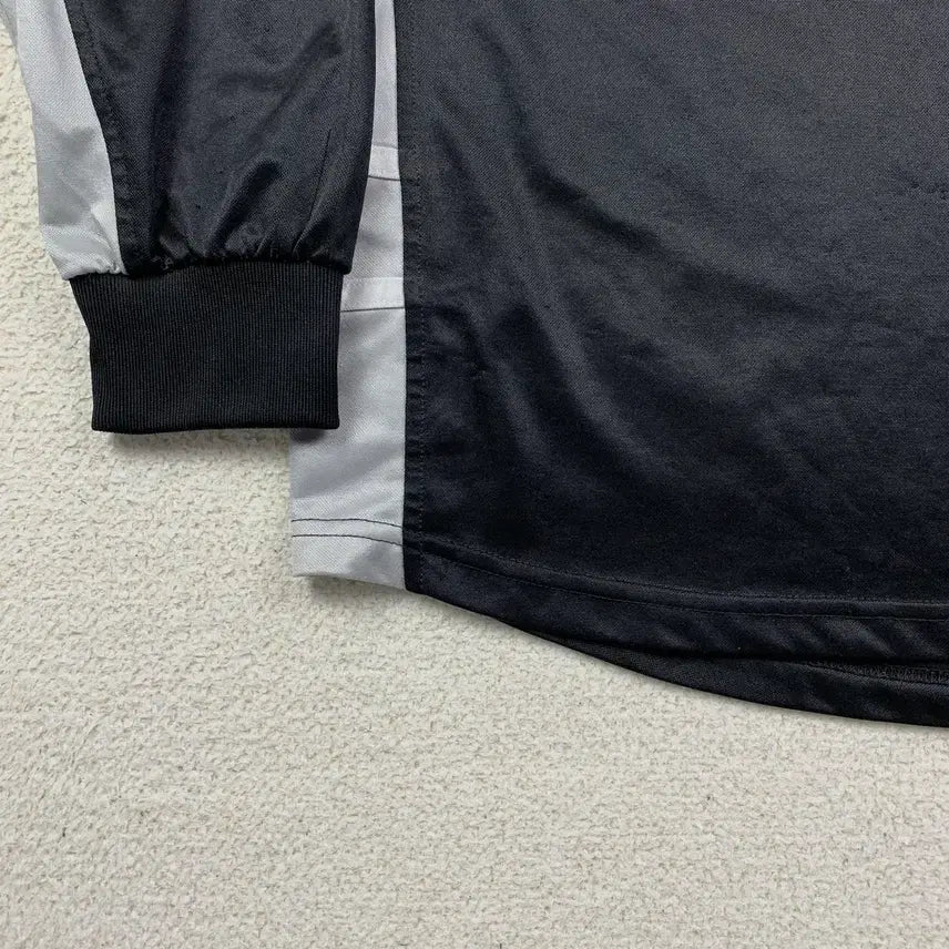 [SOLD OUT] 00s 나이키 스우시 로고 풋볼 저지 블랙
