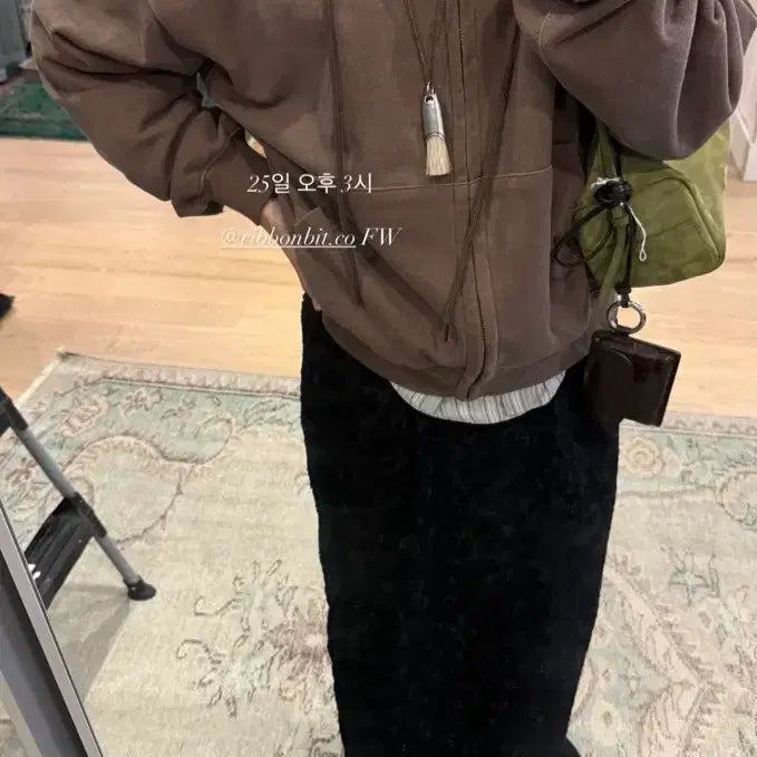 [BUNJANG] Ribbonbit Riel Hooded Zip-Up / 리본빛 리엘 후드집업 ribbonbit riel