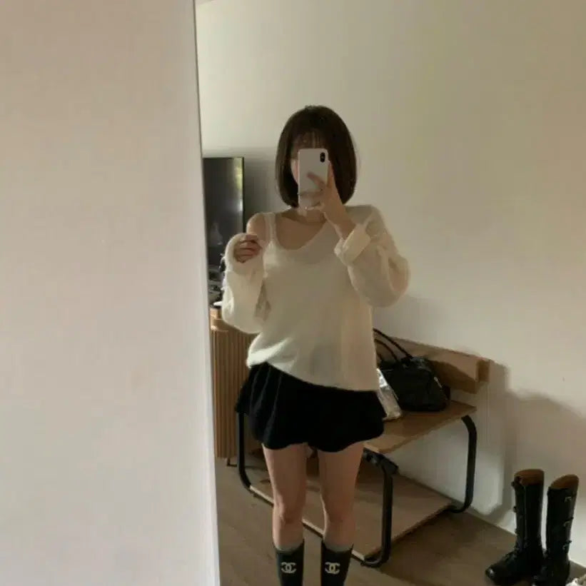 [BUNJANG] Sober Shop Coco Skirt Pants / [새상품] 소버샵 코코 스커트 팬츠 coco skirt pants