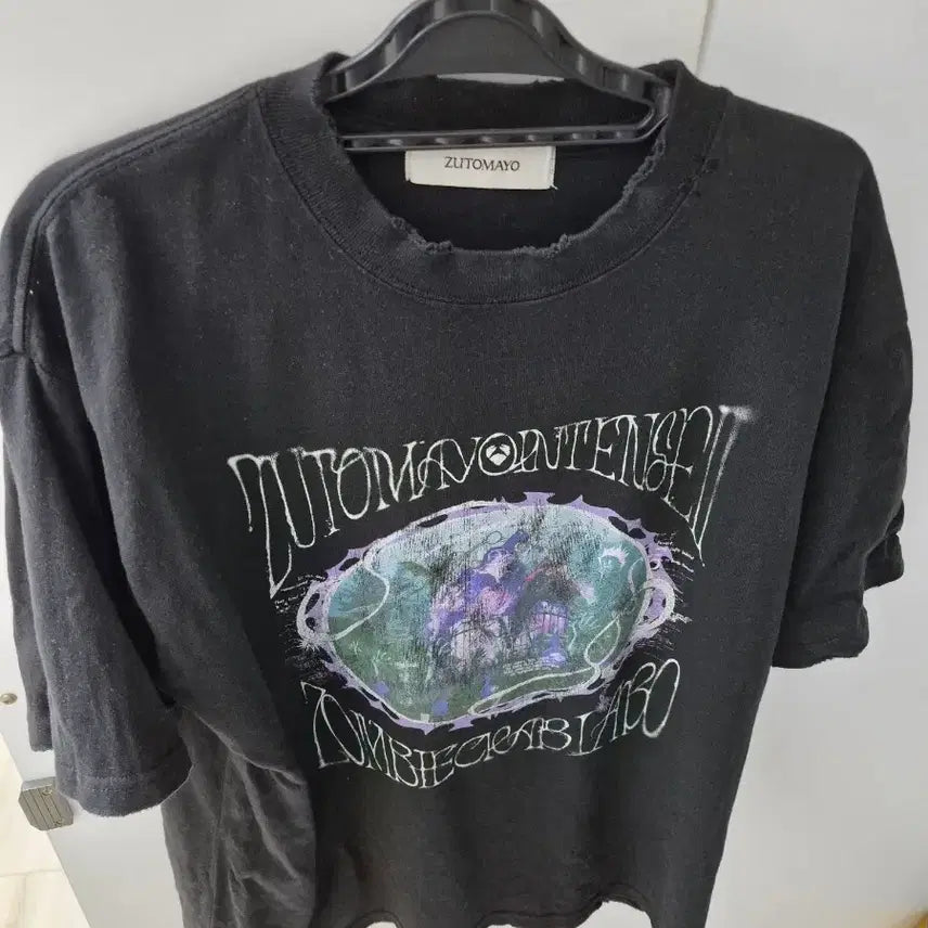[BUNJANG] Zutomayo Intense2 Black T-shirt / 즛토마요 인텐스2 반소매 티셔츠