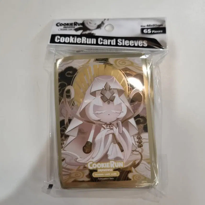[BUNJANG] Meeffle Mystic Flower Cookie Run World Championship Card Game Card Sleeves / 미플 미스틱플라워 쿠키런 월챔 카드 게임 카드 슬리브 글로우 65피스