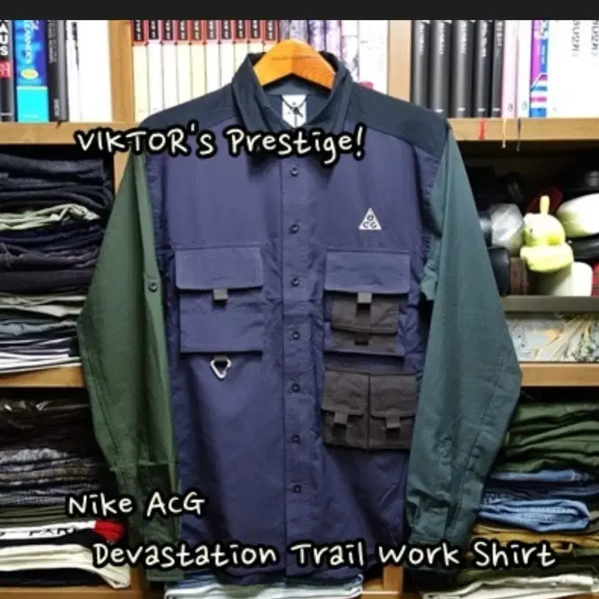 [BUNJANG] Nike ACG Purple Shirt XL / 나이키 acg 셔츠 퍼플 XL 판매
