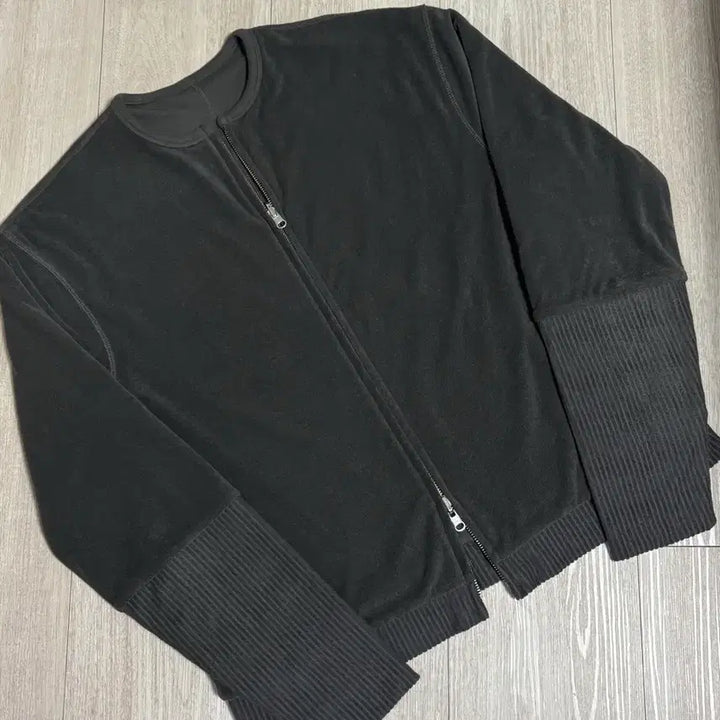 [BUNJANG] Hatching Room Reversible Layer Cardigan Charcoal / [4]해칭룸 리버시블 레이어 가디건 차콜