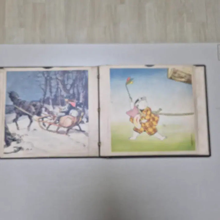 [BUNJANG] Japanese Stone Plate Set / 일본 돌판 4장및 삽화케이스