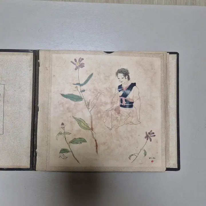 [BUNJANG] Japanese Stone Plate Set / 일본 돌판 4장및 삽화케이스