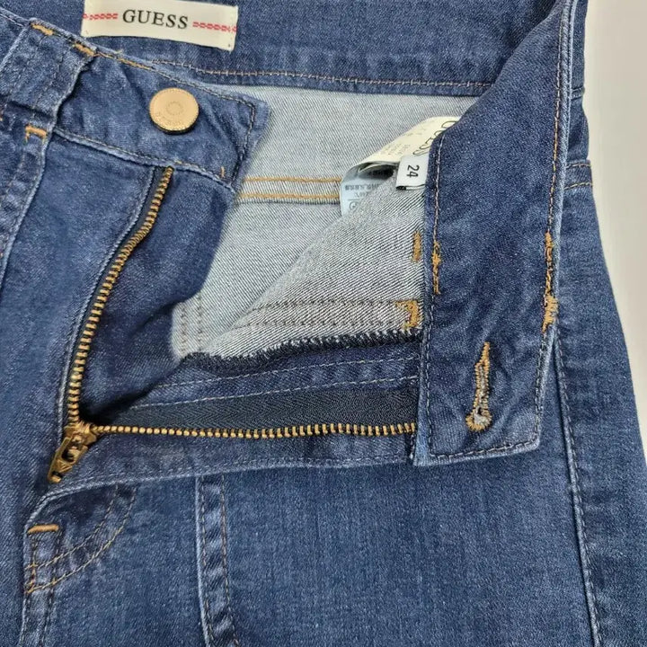 [BUNJANG] GUESS 21SS Bootcut Denim Jeans / GUESS 21SS 부츠컷 데님 청바지 / 여 58 (24) DBL 스판