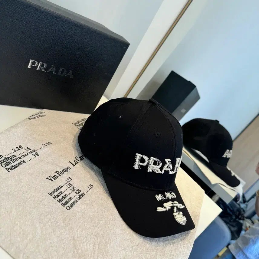 [BUNJANG] Prada Classic Hat / 프라다모자 클래식한